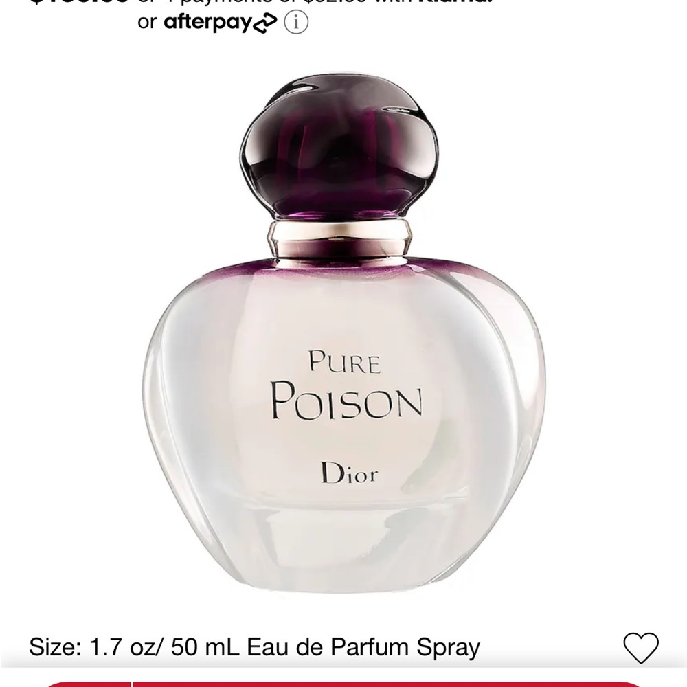 Dior pure poison
